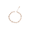 Rose Gold Polished Trinket Bracelet