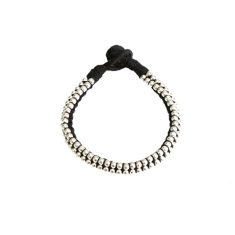 Silver Thread Bracelet