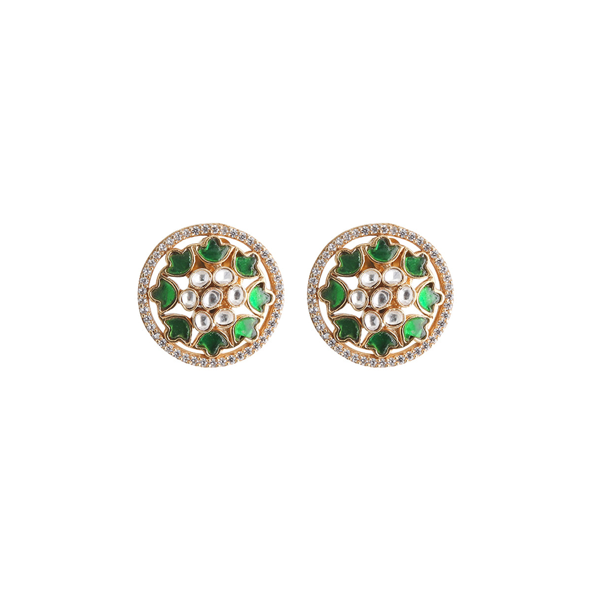 Amulent Stud Earring