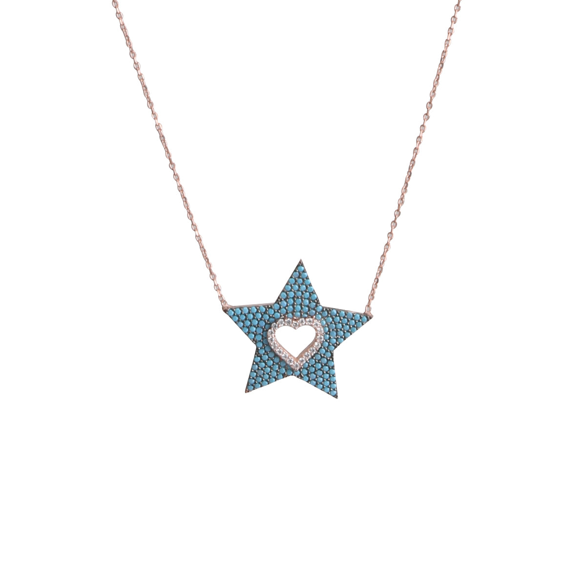 Star Heart Necklace