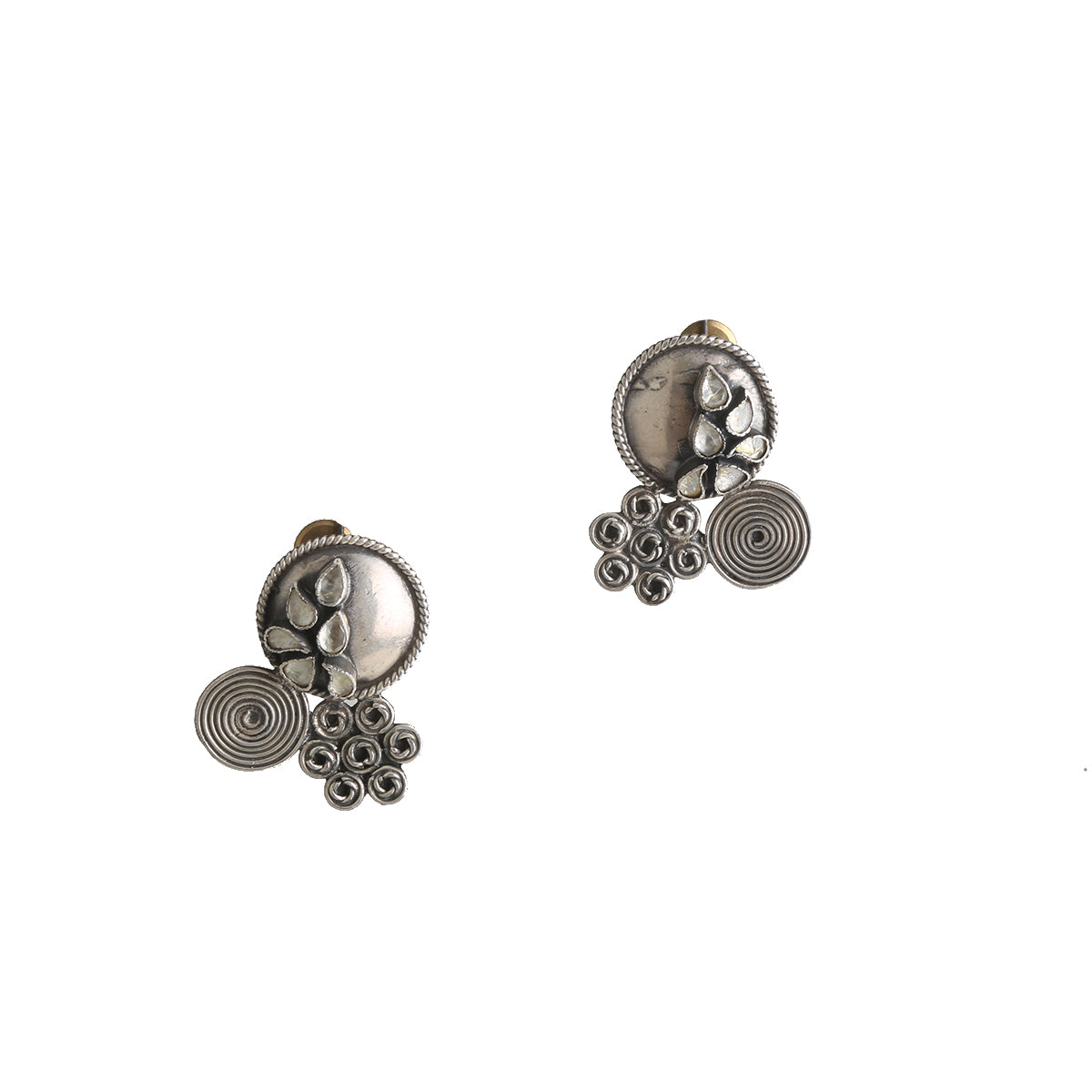 Algae Stud Earring