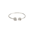 Silver Rose Bracelet