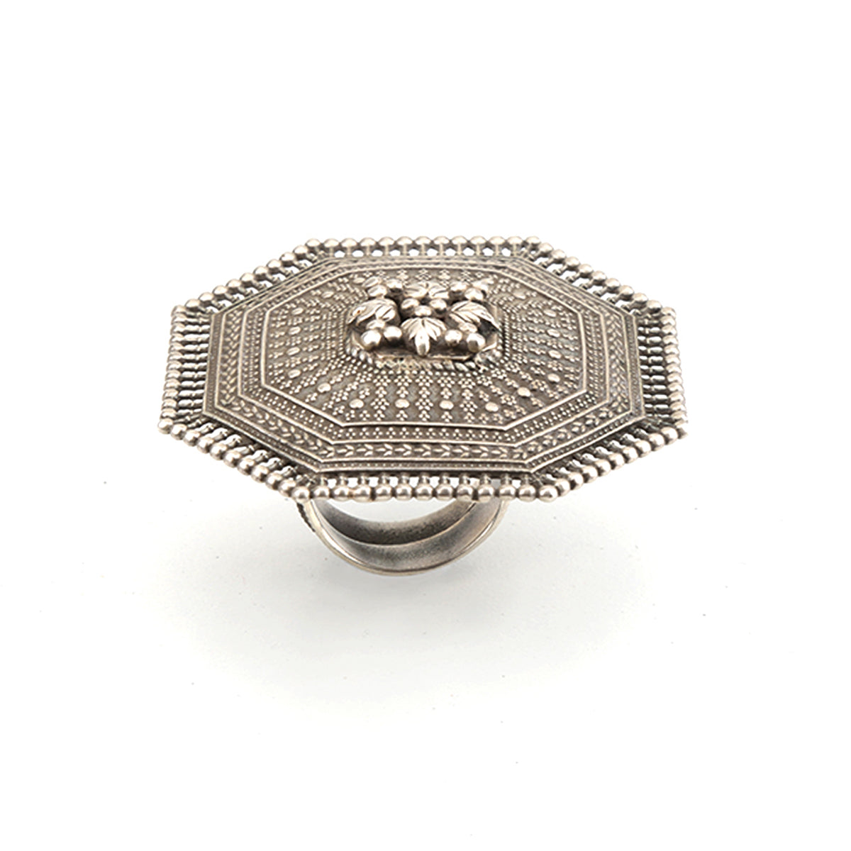 Rajputana Silver Ring
