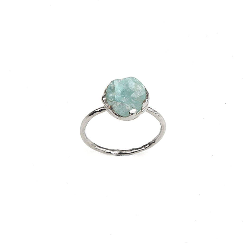 Uncut Sea Pearl Ring